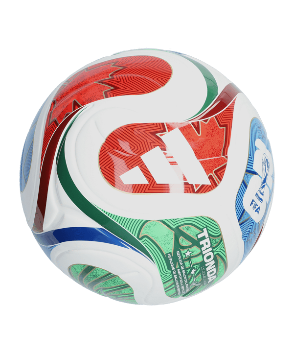 adidas World Cup 26 Trionda League 290g Light Ball Kids Weiß - weiss