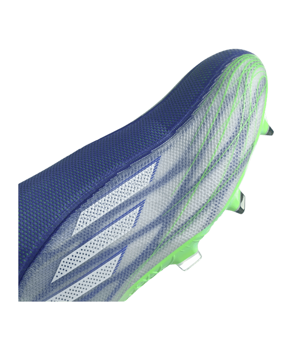 adidas X Speedflow+ Adizero FG Weiss Lila Grün - weiss