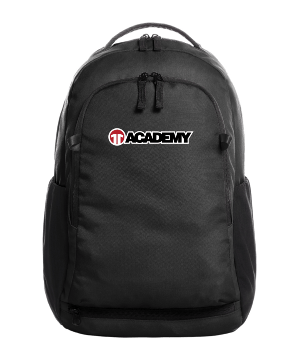11ts Academy Backpack Lettering Schwarz - schwarz
