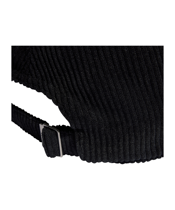 adidas Corduroy Baseball Cap Schwarz - schwarz