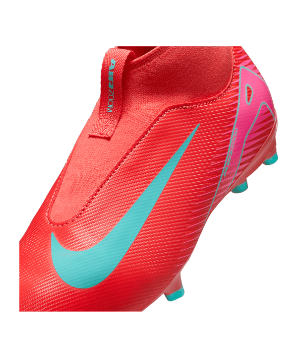 Nike Jr Air Zoom Mercurial Superfly X Academy MG Mad Energy Kids Rot F800 - rot