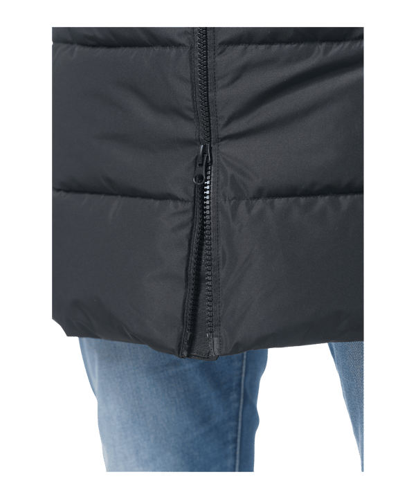 Erima Premia Parka Winterjacke Schwarz - schwarz