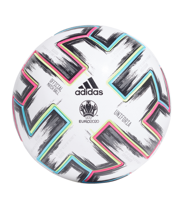 adidas PRO Uniforia EM 2020 Spielball Weiss - weiss