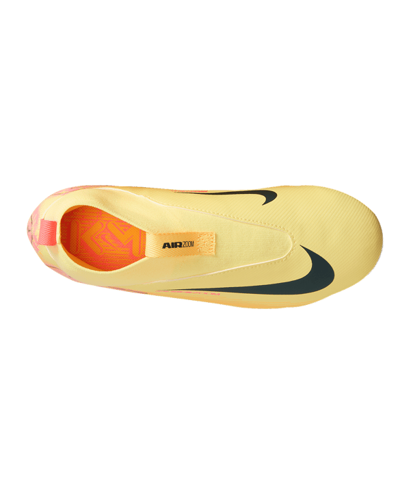 Nike Jr Zoom Mercurial Superfly X Academy FG/MG Mbappe Signature Kids Orange Blau F800 - orange