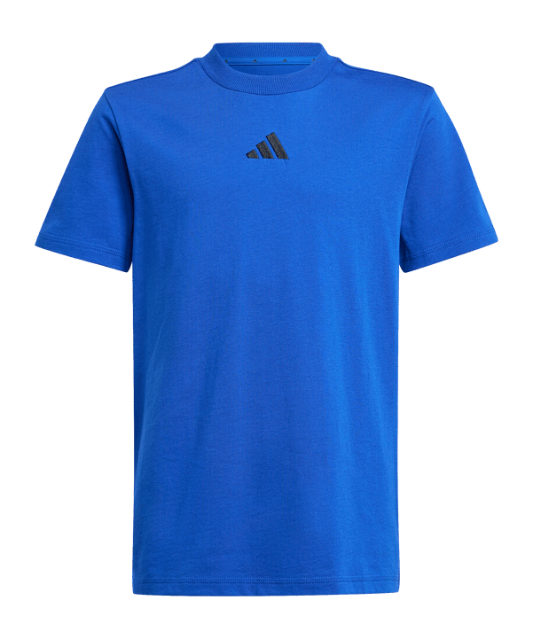 adidas T-Shirt Kids Blau - blau