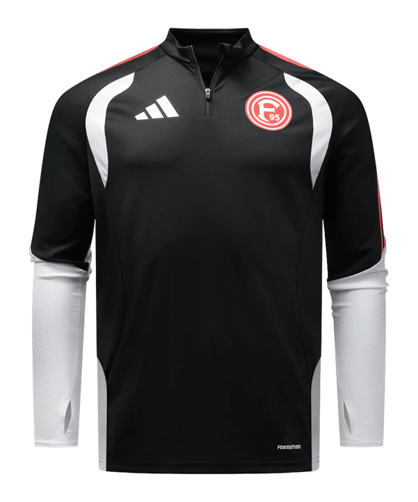 adidas Fortuna Düsseldorf Training Half Zip Top Noir - noir