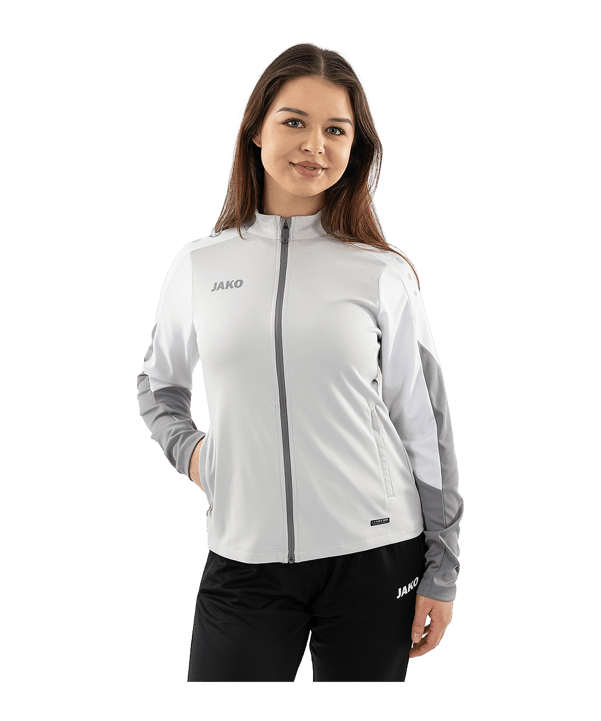 JAKO Dynamic Trainingsjacke Damen Grau F837 - grau
