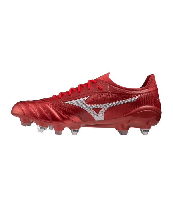 Mizuno Morelia Neo III Beta Passion Red Made in Japan Mix Rot F60 - rot