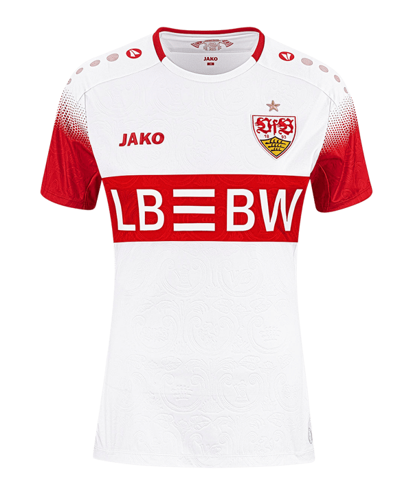 JAKO VfB Stuttgart Maillot Home 2026/2027 Femmes Blanc C0 - blanc