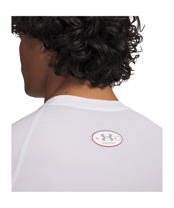 Under Armour HG Elite Comp. T-Shirt Weiß F100 - weiss