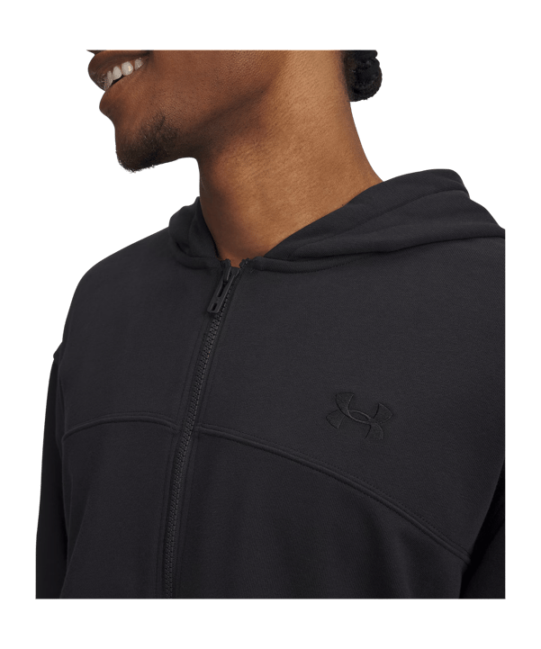 Under Armour Rival Lightweight Ritssluiting Zwart K001 - zwart