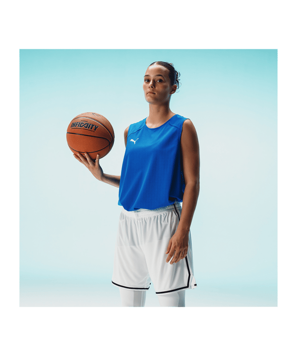 PUMA Hoops Team Game Short Weiss F02 - weiss