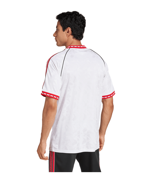 adidas Manchester United 1991 Trikot Away Weiss - weiss