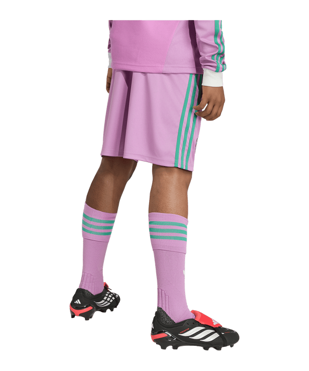 adidas FC Bayern München Torwartshort Away 2026/2027 Kids Lila
