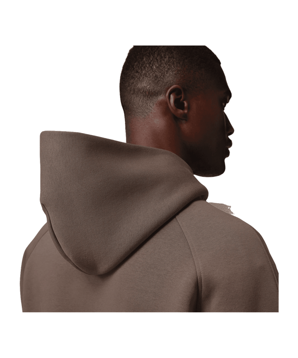 Jordan Brookyln Oversized Hoody Braun
