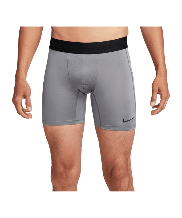 Nike Pro Training Short Grau Schwarz F084 - grau