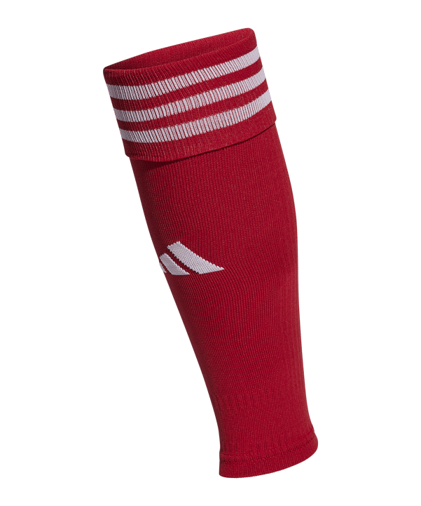 Adidas Team Sleeves 23 Stutzen Rot Weiss Gr. M (40-42)