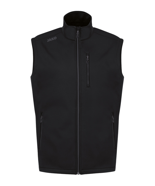 JAKO Premium Softshellweste Schwarz F800 - schwarz