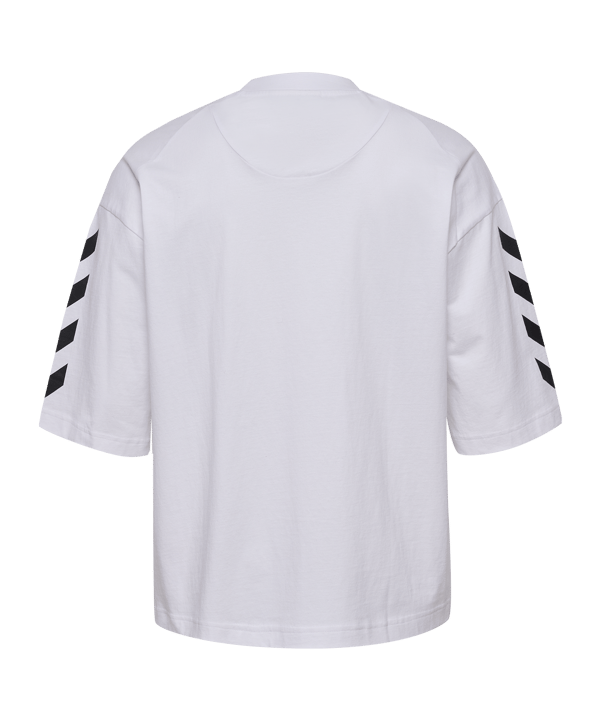 Hummel Oversized Willy SW T-Shirt Weiß F9001 - weiss