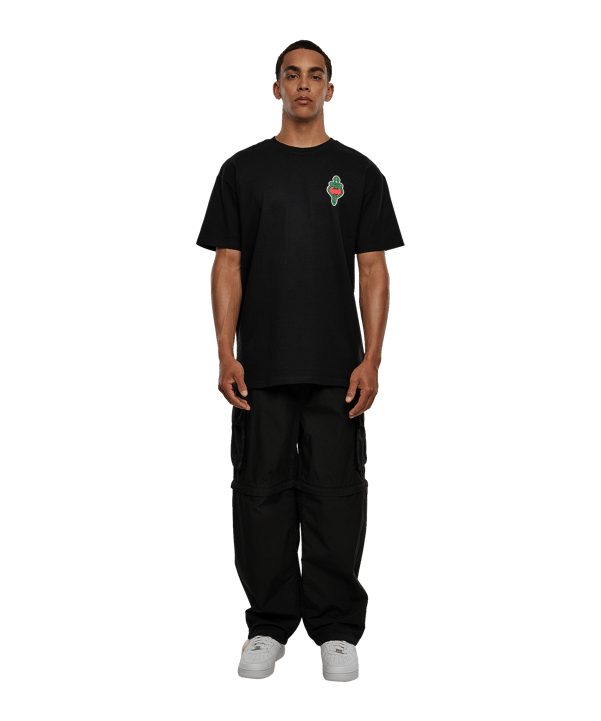 Mister Tee Smonica Oversized T-Shirt Schwarz - schwarz