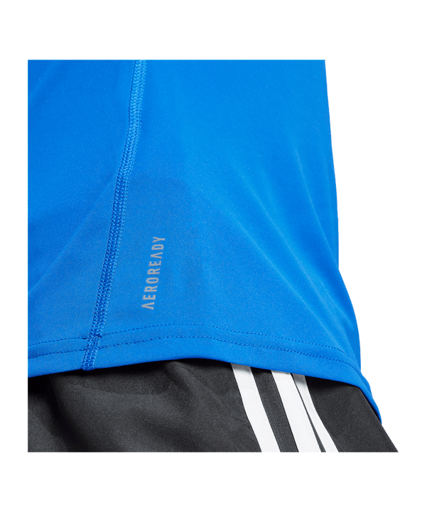 adidas Adizero T-Shirt Damen Blau - blau