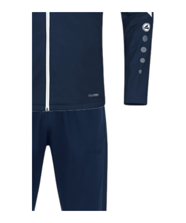 JAKO Polyester Power Trainingsanzug Kids Blau F900 - blau