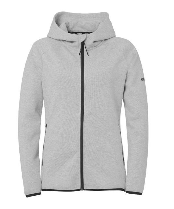 uhlsport ID Kapuzenjacke Damen Grau F31 - grau