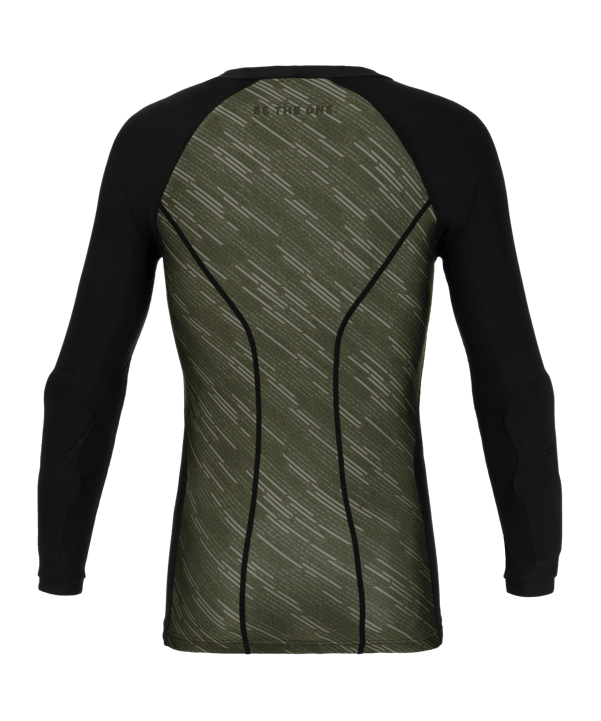 Reusch Padded Eco Sweatshirt Schwarz Grün F7050 - schwarz