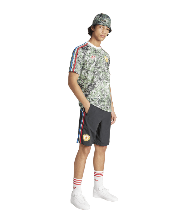 adidas Manchester United Stone Roses T-Shirt Mehrfarbig - mehrfarbig