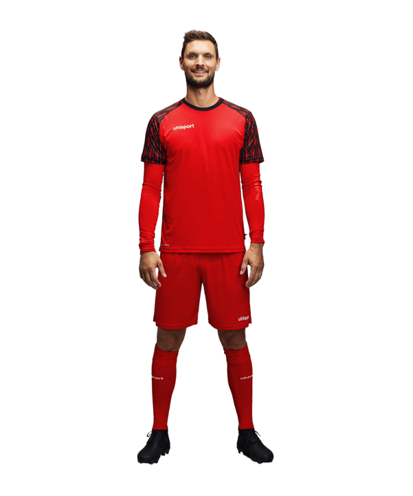 uhlsport Reaction Torwartset Kids Rot Schwarz F04 - rot