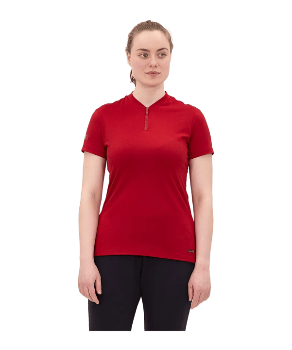 JAKO Pro Casual Polo Dames Rood K141 - rood