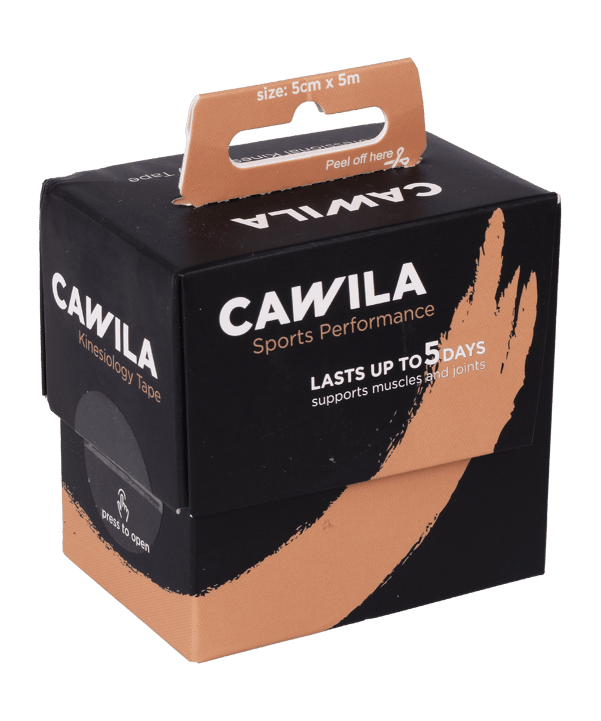 Cawila SPORTSCARE Kinesiology Tape | 5,0cm x 5m | Beige - beige
