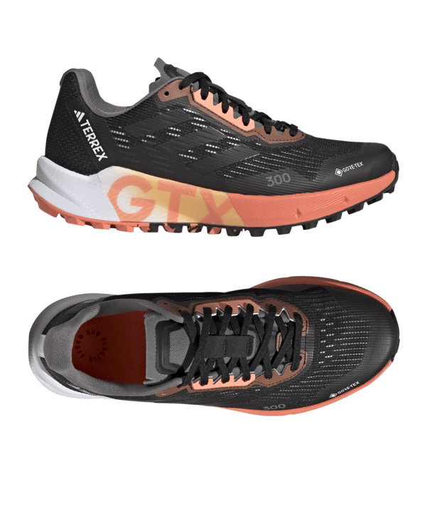 adidas Terrex Agravic Flow 2.0 GORE-TEX Trail Running Sho Black - schwarz