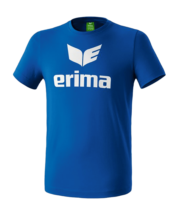 Erima Promo T-Shirt Blau Weiss - blau