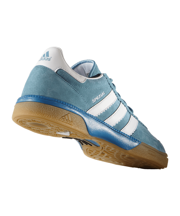 adidas HB Spezial Hallenschuh Blau Weiss - blau