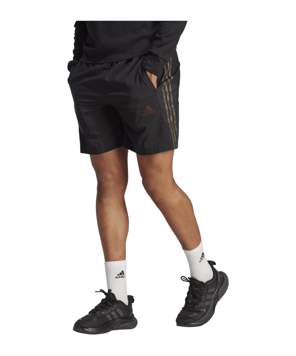 adidas AEROREADY Essentials Chelsea 3-Stripes Shorts Black - schwarz
