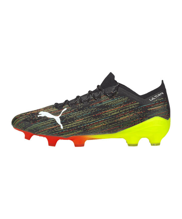 PUMA ULTRA Game On 1.2 FG/AG Schwarz Gelb F02 - schwarz