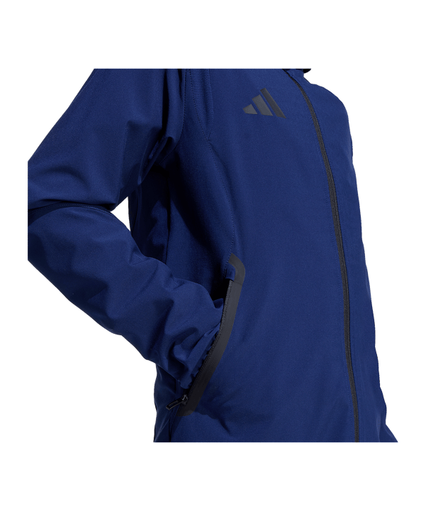 adidas Tiro Travel Windjacke Kids - schwarz