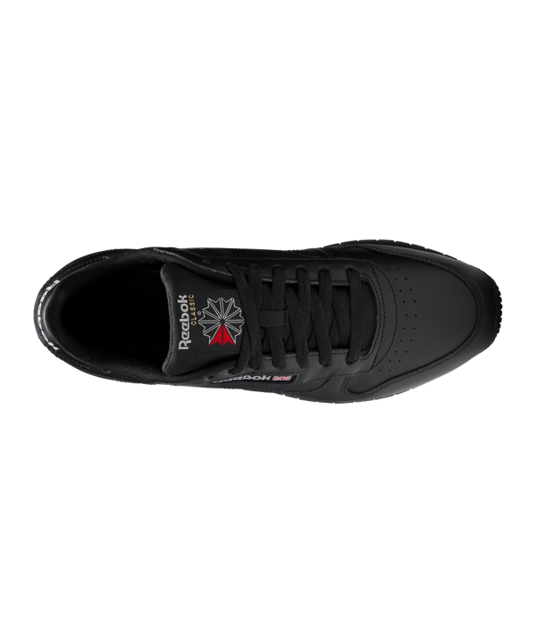 Reebok Classic Leather Schwarz Grau - schwarz