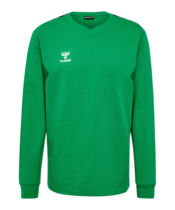 Hummel hmlAuthentic Training Sweatshirt Grün F6235 - gruen