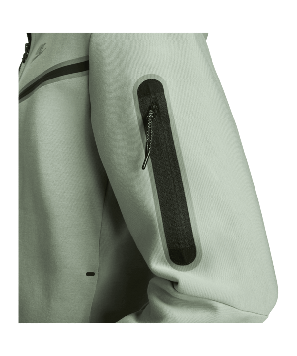 Nike Tech Fleece Windrunner Grün Schwarz F330 - gruen