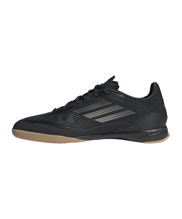 adidas F50 League IN Dark Spark Schwarz Grau - schwarz