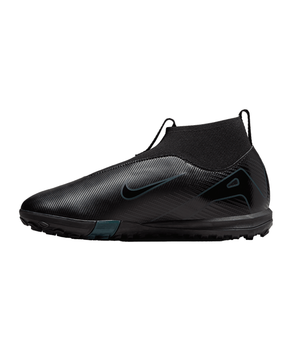 Nike Jr Air Zoom Mercurial Superfly X Academy TF Shadow Kids Schwarz F002 - schwarz