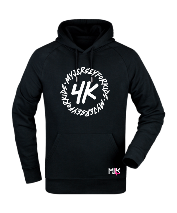 MJ4K Hoodie 4K Schwarz - schwarz
