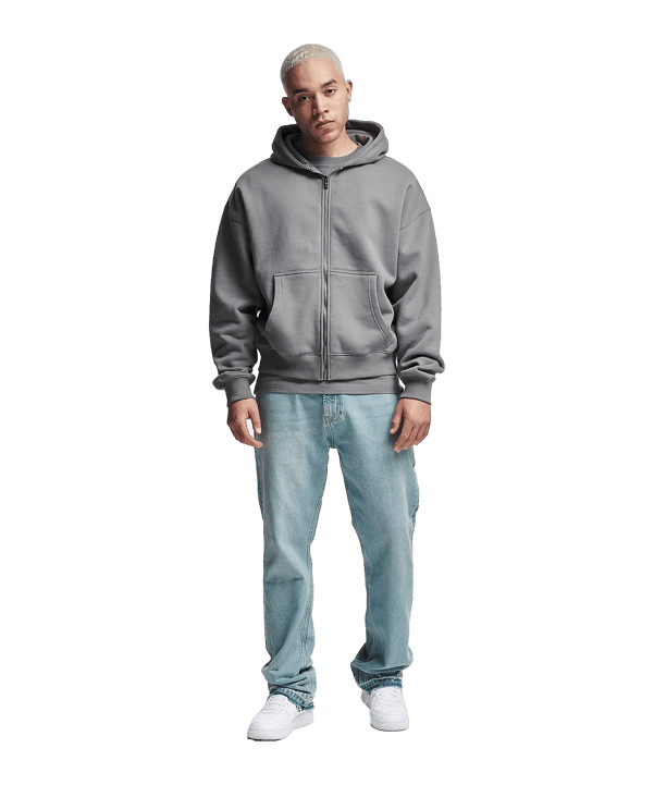 2Y-Studios Arun Open Hem Straight Jeans Hose Blau - blau