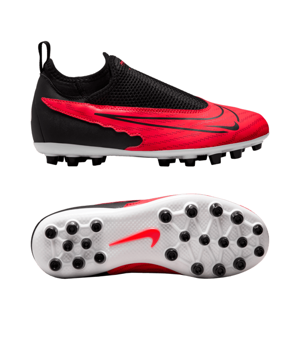 Nike Jr Phantom GX Academy DF AG Ready Kids Rot Schwarz Weiss F600 - rot