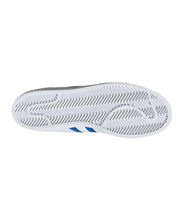 adidas Originals Superstars Weiss Blau - weiss