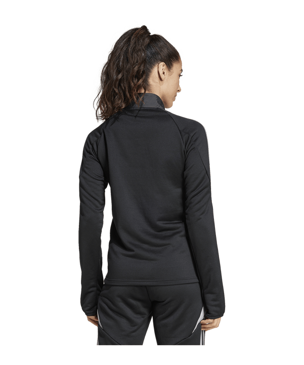 adidas Tiro 24 Trainingsjacke Damen Schwarz - schwarz
