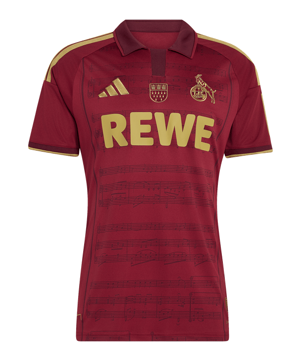 adidas 1. FC Köln Ostermann Trikot Rot - rot