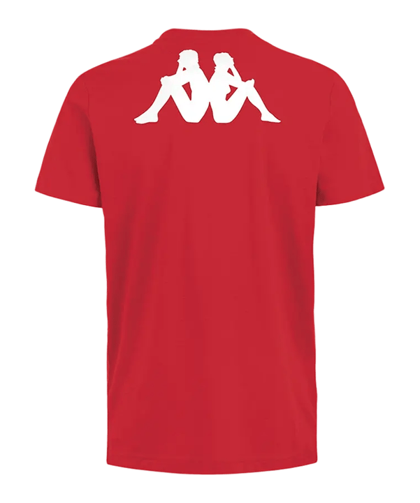Kappa Leisure T-shirt Rosso - rosso